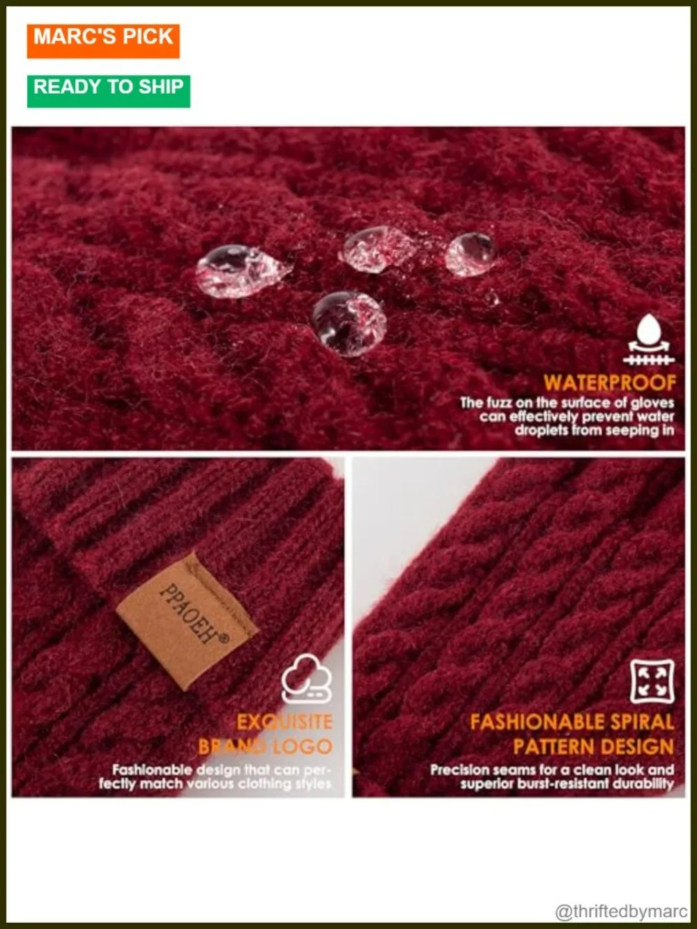 N/A these warm